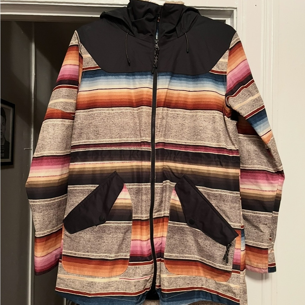 Burton Multicolor Striped Jacket - image 1